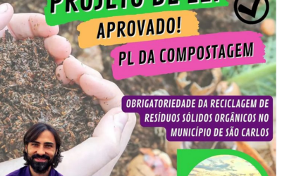 Projeto de lei aprovado : Lei da compostagem!